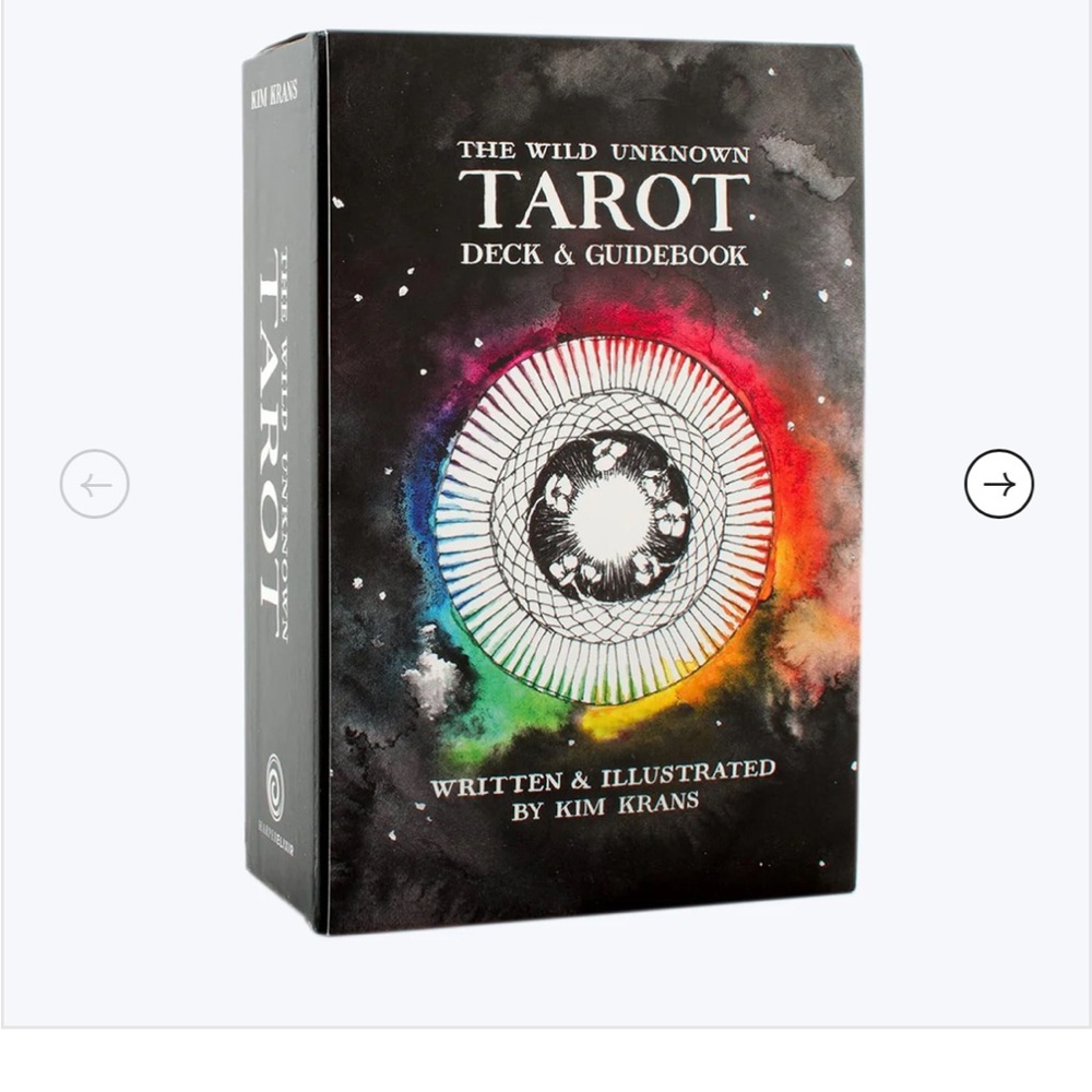 The Wild Unknown Tarot Deck & Guidebook by Kim Krans